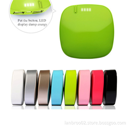 Smart Power Bank with Dual USB and Flashlight